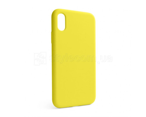 Чохол Full Silicone Case для Apple iPhone X, Xs canary yellow (50) (без логотипу) TPS-2710000257202