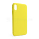 Чохол Full Silicone Case для Apple iPhone X, Xs canary yellow (50) (без логотипу) TPS-2710000257202