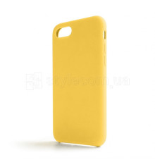 Чохол Full Silicone Case для Apple iPhone 7, 8, SE 2020 yellow (04) (без логотипу) TPS-2710000256830