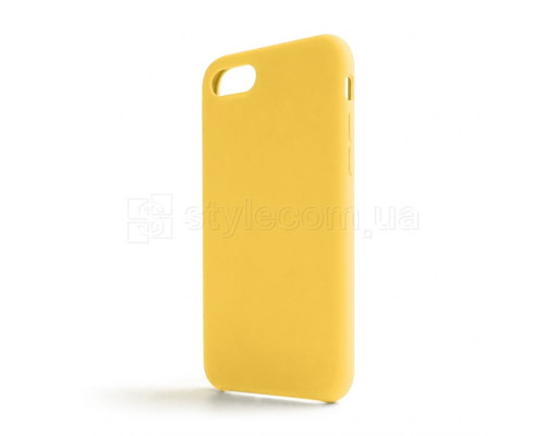 Чохол Full Silicone Case для Apple iPhone 7, 8, SE 2020 yellow (04) (без логотипу) TPS-2710000256830