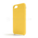 Чохол Full Silicone Case для Apple iPhone 7, 8, SE 2020 yellow (04) (без логотипу) TPS-2710000256830