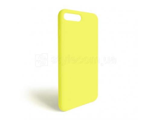 Чохол Full Silicone Case для Apple iPhone 7 Plus, 8 Plus flash lime (41) (без логотипу) TPS-2710000256908