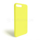 Чохол Full Silicone Case для Apple iPhone 7 Plus, 8 Plus flash lime (41) (без логотипу) TPS-2710000256908