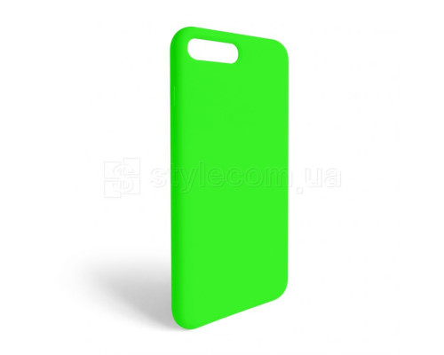 Чохол Full Silicone Case для Apple iPhone 7 Plus, 8 Plus shiny green (40) (без логотипу) TPS-2710000256977