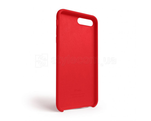 Чохол Full Silicone Case для Apple iPhone 7 Plus, 8 Plus red (14) (без логотипу) TPS-2710000256960