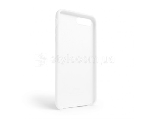 Чохол Full Silicone Case для Apple iPhone 7 Plus, 8 Plus white (09) (без логотипу) TPS-2710000257004