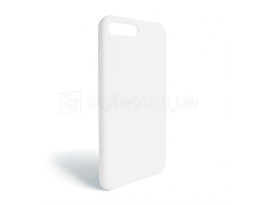 Чохол Full Silicone Case для Apple iPhone 7 Plus, 8 Plus white (09) (без логотипу) TPS-2710000257004