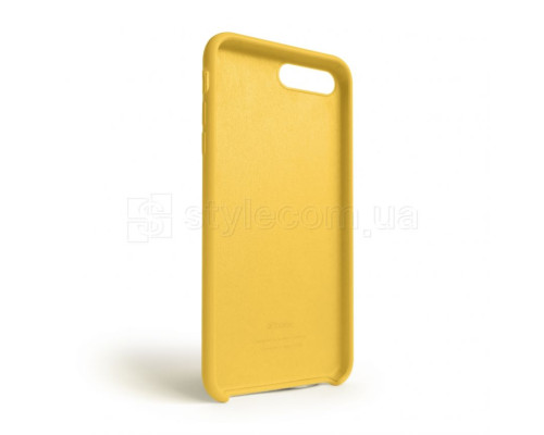 Чохол Full Silicone Case для Apple iPhone 7 Plus, 8 Plus yellow (04) (без логотипу) TPS-2710000257011