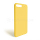 Чохол Full Silicone Case для Apple iPhone 7 Plus, 8 Plus yellow (04) (без логотипу) TPS-2710000257011