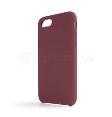 Чохол Full Silicone Case для Apple iPhone 7, 8, SE 2020 maroon (42) (без логотипу) TPS-2710000256724