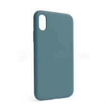 Чохол Full Silicone Case для Apple iPhone X, Xs cactus (60) (без логотипу) TPS-2710000257042