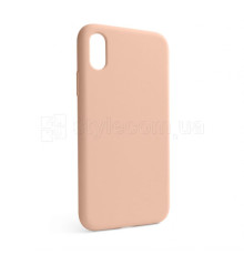 Чохол Full Silicone Case для Apple iPhone X, Xs grapefruit (61) (без логотипу) TPS-2710000257059 2710000257059