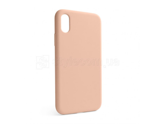 Чохол Full Silicone Case для Apple iPhone X, Xs grapefruit (61) (без логотипу) TPS-2710000257059