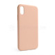 Чохол Full Silicone Case для Apple iPhone X, Xs grapefruit (61) (без логотипу) TPS-2710000257059