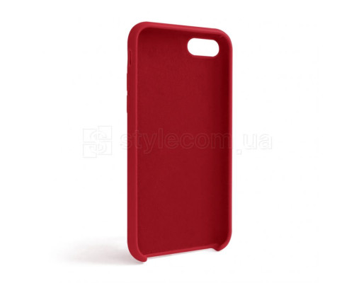 Чохол Full Silicone Case для Apple iPhone 7, 8, SE 2020 rose red (37) (без логотипу) TPS-2710000256779