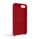 Чохол Full Silicone Case для Apple iPhone 7, 8, SE 2020 rose red (37) (без логотипу) TPS-2710000256779