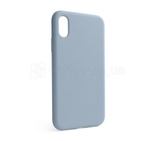 Чохол Full Silicone Case для Apple iPhone X, Xs sierra blue (62) (без логотипу) TPS-2710000257066