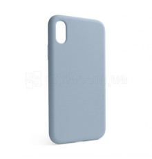 Чохол Full Silicone Case для Apple iPhone X, Xs sierra blue (62) (без логотипу)