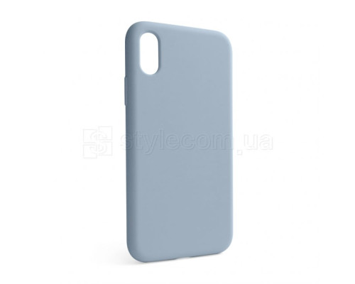 Чохол Full Silicone Case для Apple iPhone X, Xs sierra blue (62) (без логотипу) TPS-2710000257066