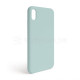 Чохол Full Silicone Case для Apple iPhone Xr turquoise (17) (без логотипу) TPS-2710000257981