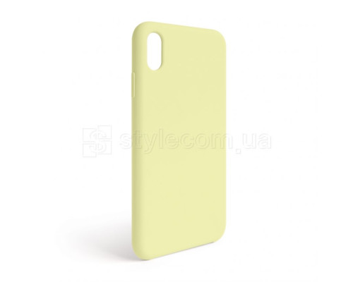 Чохол Full Silicone Case для Apple iPhone Xr mellow yellow (51) (без логотипу) TPS-2710000257851