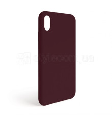 Чохол Full Silicone Case для Apple iPhone Xr plum (57) (без логотипу) TPS-2710000257905