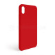 Чохол Full Silicone Case для Apple iPhone Xr red (14) (без логотипу) TPS-2710000257929