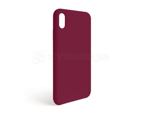 Чохол Full Silicone Case для Apple iPhone Xr rose red (37) (без логотипу) TPS-2710000257936