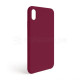 Чохол Full Silicone Case для Apple iPhone Xr rose red (37) (без логотипу) TPS-2710000257936