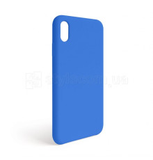 Чохол Full Silicone Case для Apple iPhone Xr royal blue (03) (без логотипу) TPS-2710000257943