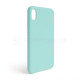 Чохол Full Silicone Case для Apple iPhone Xr sea blue (21) (без логотипу) TPS-2710000257950