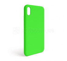 Чохол Full Silicone Case для Apple iPhone Xr shiny green (40) (без логотипу) TPS-2710000257967