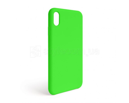 Чохол Full Silicone Case для Apple iPhone Xr shiny green (40) (без логотипу) TPS-2710000257967