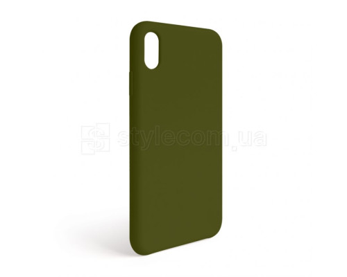 Чохол Full Silicone Case для Apple iPhone Xr forest green (63) (без логотипу) TPS-2710000257578