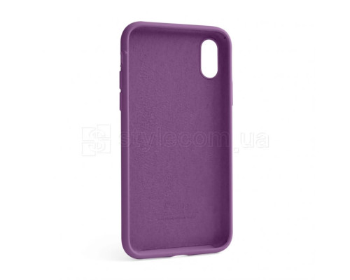 Чохол Full Silicone Case для Apple iPhone X, Xs grape (43) (без логотипу) TPS-2710000257301