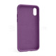 Чохол Full Silicone Case для Apple iPhone X, Xs grape (43) (без логотипу) TPS-2710000257301