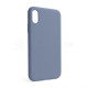 Чохол Full Silicone Case для Apple iPhone X, Xs lavender grey (28) (без логотипу) TPS-2710000257325