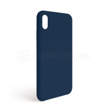 Чохол Full Silicone Case для Apple iPhone Xr deep navy (68) (без логотипу) TPS-2710000257622