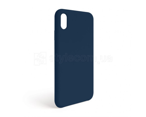 Чохол Full Silicone Case для Apple iPhone Xr deep navy (68) (без логотипу)