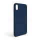 Чохол Full Silicone Case для Apple iPhone Xr deep navy (68) (без логотипу)