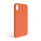 Чохол Full Silicone Case для Apple iPhone Xr apricot (02) (без логотипу) TPS-2710000257646