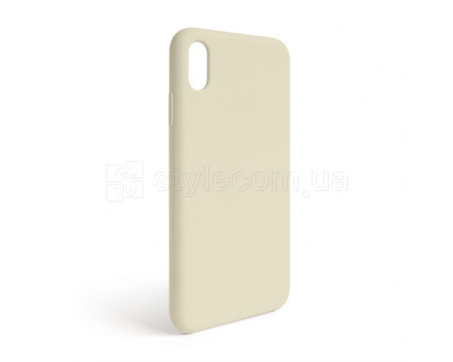 Чохол Full Silicone Case для Apple iPhone Xr antique white (10) (без логотипу) TPS-2710000257639