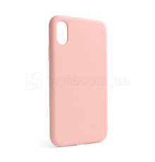 Чохол Full Silicone Case для Apple iPhone X, Xs light pink (12) (без логотипу) TPS-2710000257349 2710000257349