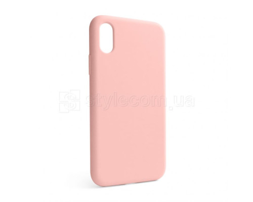 Чохол Full Silicone Case для Apple iPhone X, Xs light pink (12) (без логотипу) TPS-2710000257349