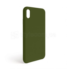 Чохол Full Silicone Case для Apple iPhone Xr army green (45) (без логотипу) TPS-2710000257653