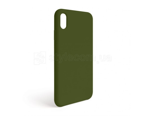 Чохол Full Silicone Case для Apple iPhone Xr army green (45) (без логотипу) TPS-2710000257653