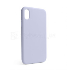 Чохол Full Silicone Case для Apple iPhone X, Xs lilac (39) (без логотипу) TPS-2710000257356 2710000257356