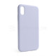 Чохол Full Silicone Case для Apple iPhone X, Xs lilac (39) (без логотипу) TPS-2710000257356