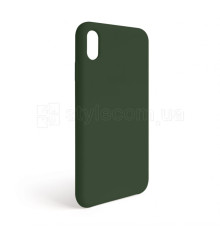 Чохол Full Silicone Case для Apple iPhone Xr atrovirens green (54) (без логотипу) TPS-2710000257660