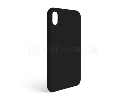 Чохол Full Silicone Case для Apple iPhone Xr black (18) (без логотипу) TPS-2710000257677